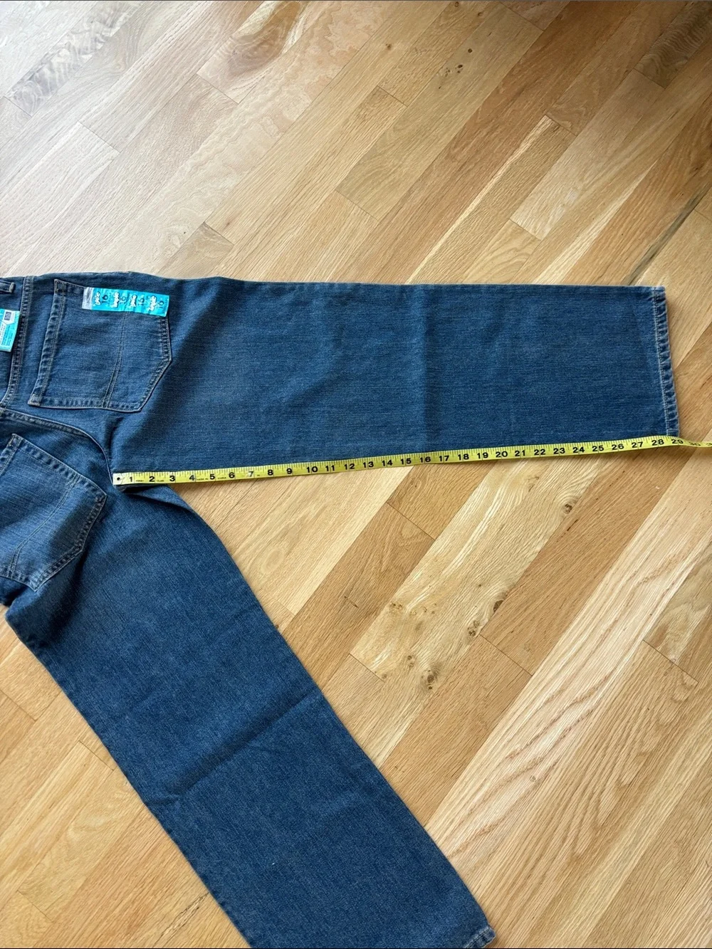 NWT Old Navy Loose Ample Baggy Jeans 16 Regular Youth Adjustable Waist